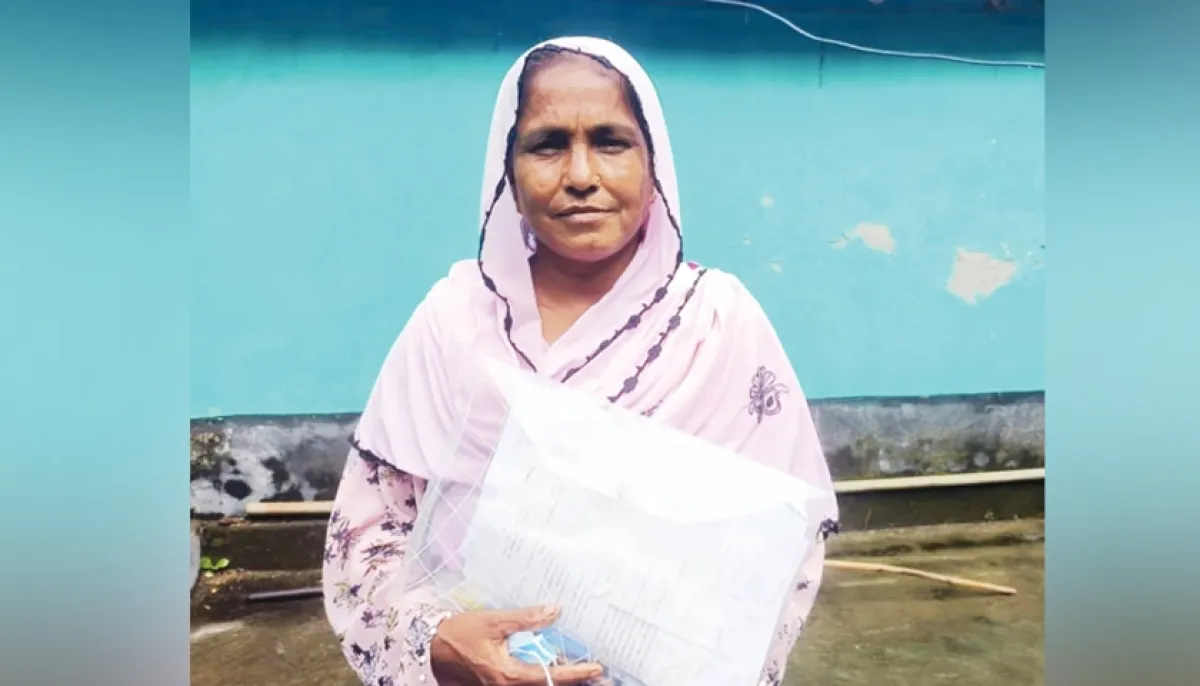 Married in class seven taking hsc exams at the age of 53