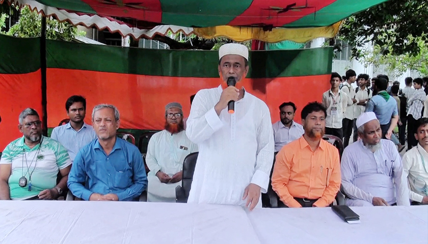 পলিটেকনিক শিক্ষার্থীদের উদ্যোগে জুলাই বিপ্লবের বর্ষপূর্তি পালিত | কারিগরি নিউজ 