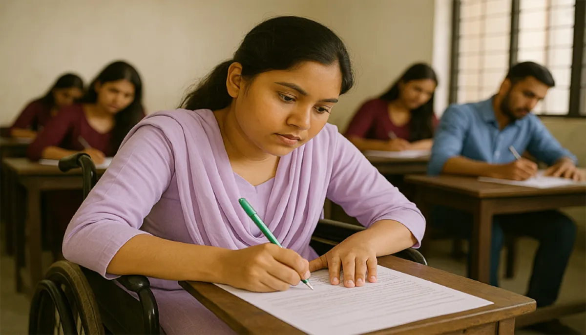 National university extends exam time by 30 minutes for disabled candidates