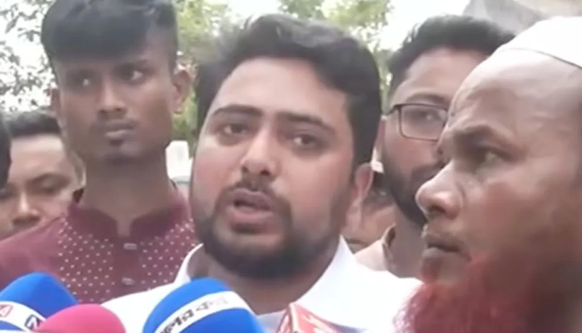 Cocktail explosion in front of ncp to intimidate nahid islam