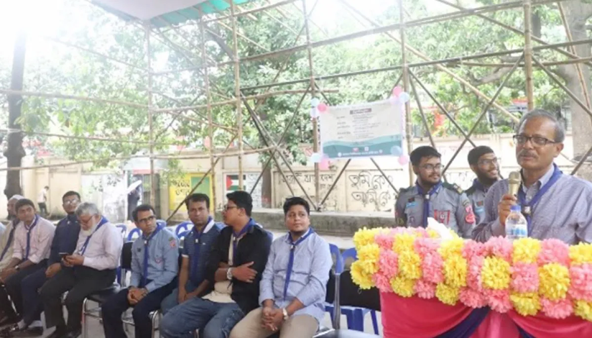Jnu rover scouts 3 day initiation camp inaugurated