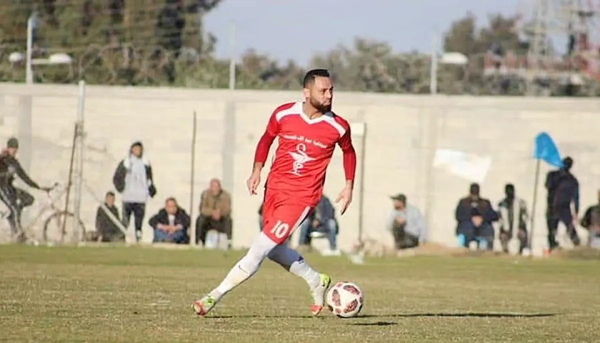Palestinian footballer lel killed in israeli attack