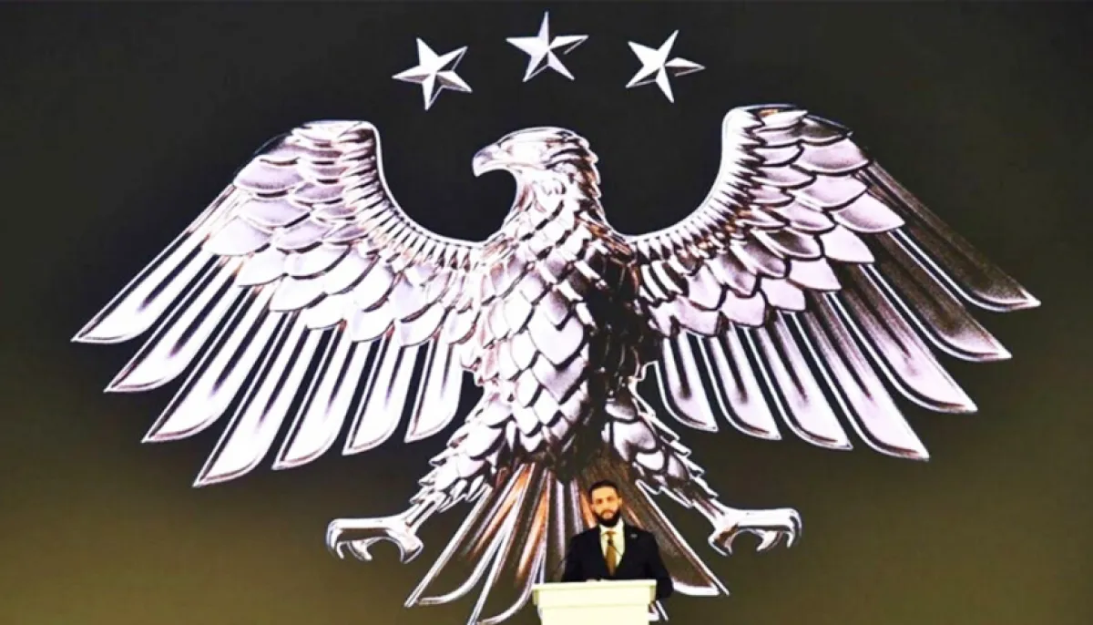 Syria unveils new national emblem