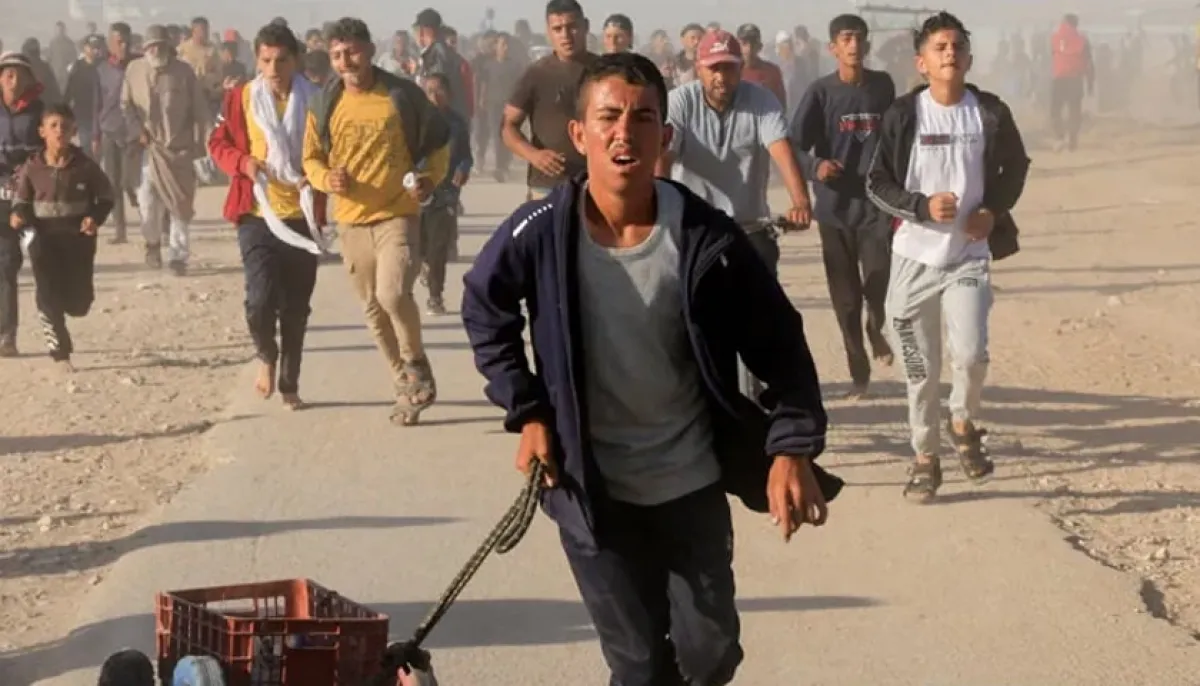 743 palestinians killed while collecting food at aid centers
