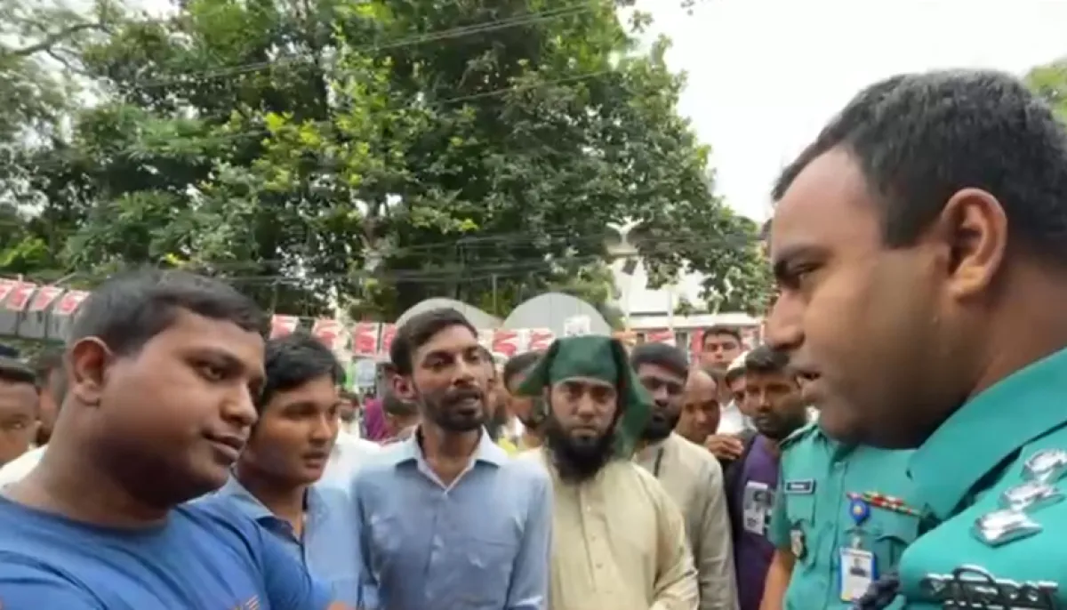 Those who failed the registration exam are still in shahbagh