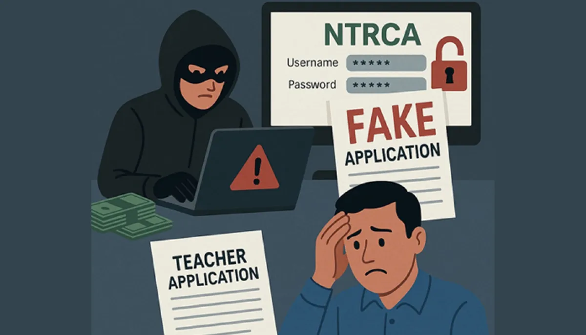 Data of 7 teachers aspirants stolen by breaching the ntrca website
