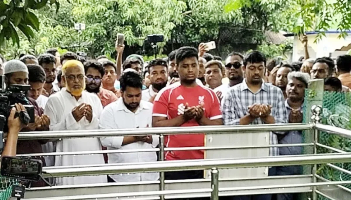 Top ncp leaders visit abrar fahads grave