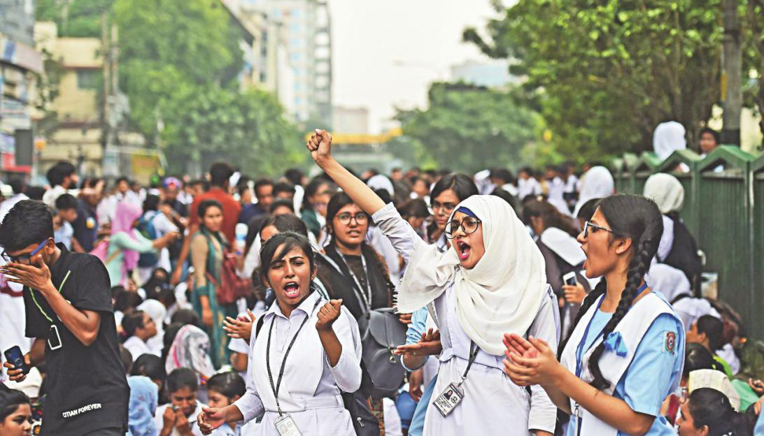 Teen protest movement demanding safe roads
