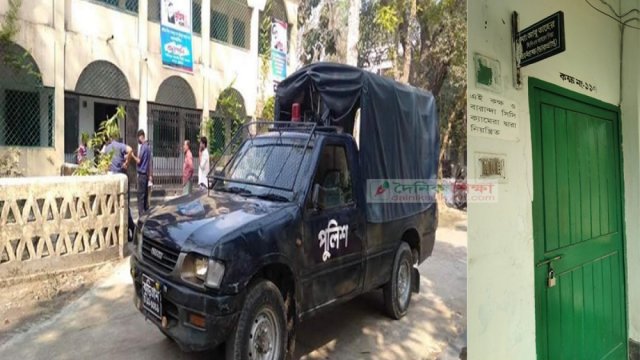 বহিরাগতদের নিয়ে কলেজের তালা ভাঙলেন সেই অধ্যক্ষ | কলেজ নিউজ 