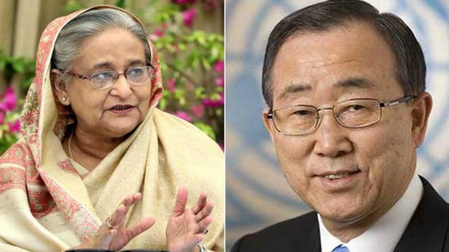 প্রধানমন্ত্রীকে জাতিসংঘের সাবেক মহাসচিবের ফোন | বিবিধ নিউজ 