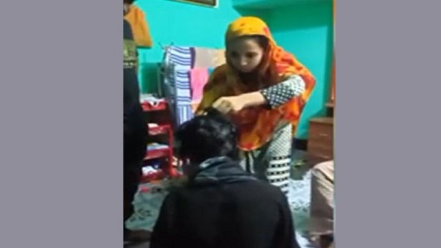 স্কুলছাত্রীর চুল কেটে নির্যাতনের ঘটনায় নারী গ্রেফতার | বিবিধ নিউজ 