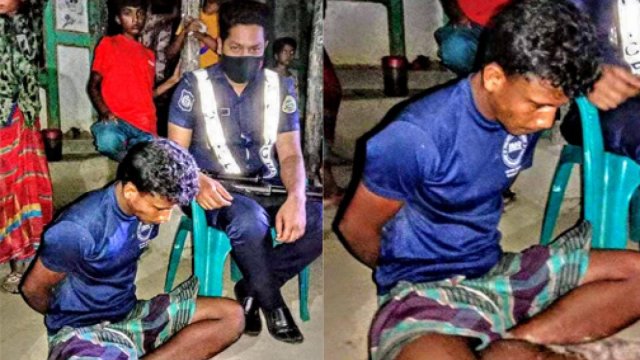 শিশু শিক্ষার্থীকে যৌন নিপীড়ন : বখাটেকে শেকলে বেঁধে পুলিশে দিলো এলাকাবাসী | স্কুল নিউজ 