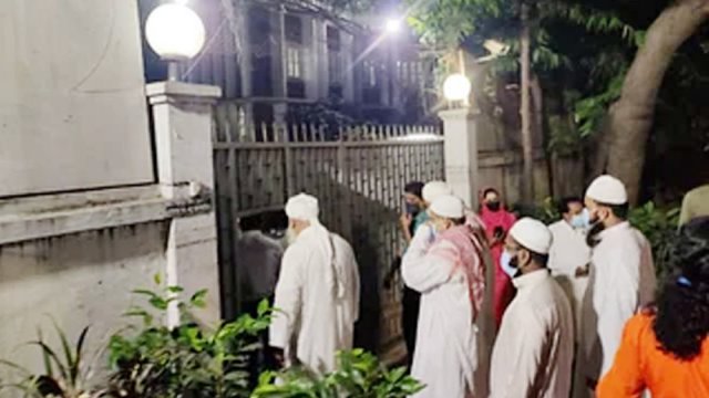স্বরাষ্ট্রমন্ত্রীর বাসায় হেফাজতের পাঁচ নেতা 