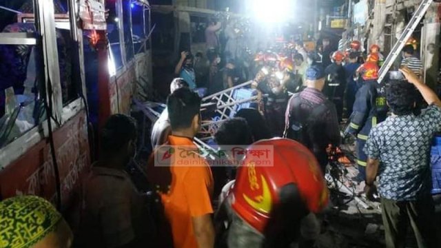 ছবিতে মগবাজারের বিস্ফোরণ | ফটো এ্যালবাম নিউজ 