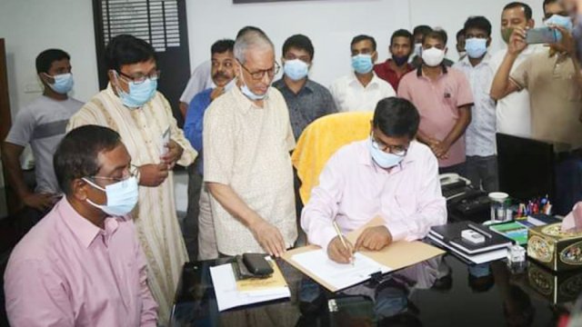 যোগদান করলেন রাবির নতুন উপ-উপাচার্য | বিশ্ববিদ্যালয় নিউজ 