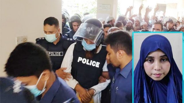 কাঠগড়ায় দাঁড়িয়ে ঝর্নাকে মামুনুল হকের হুঙ্কার | বিবিধ নিউজ 