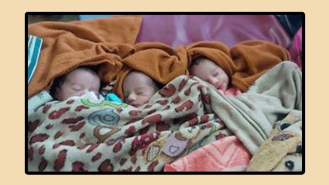 একসঙ্গে তিন মেয়ের জন্ম, গর্ভে মৃত্যু আরেকজনের | বিবিধ নিউজ 