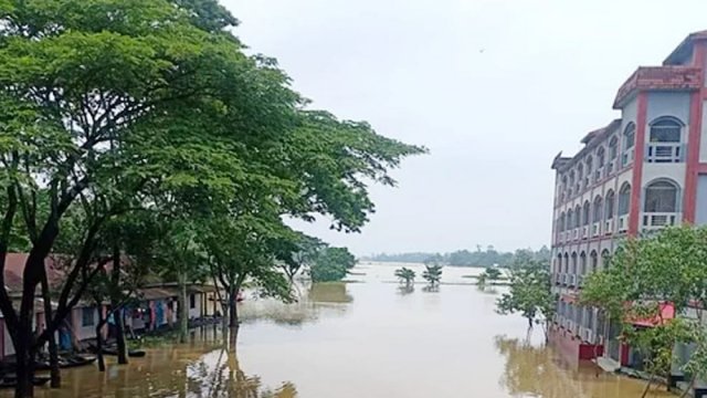 হবিগঞ্জে বন্যার কারণে ১১৬ শিক্ষাপ্রতিষ্ঠান বন্ধ ঘোষণা | কলেজ নিউজ 