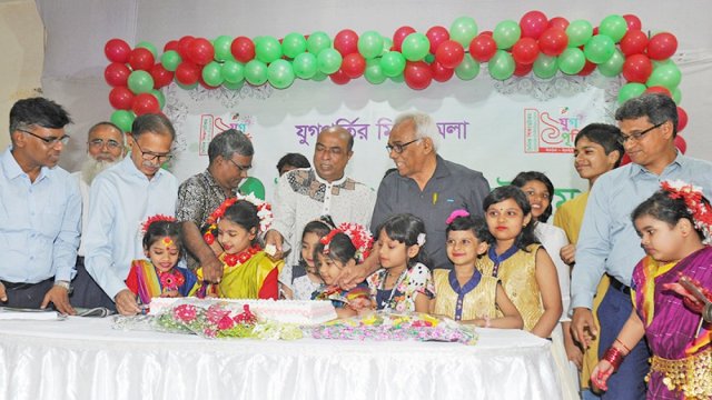 ছবিতে দৈনিক শিক্ষাডটকমের যুগপূর্তির মিলন মেলা | বিবিধ নিউজ 