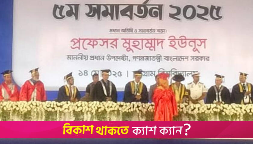 চবির ৫ম সমাবর্তনে ৭৫ জনকে পিএইচডি-এমফিল ডিগ্রি প্রদান | বিশ্ববিদ্যালয় নিউজ 