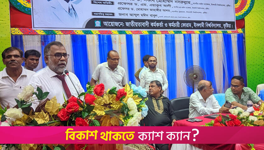 যারাই ক্ষমতায় আসুক জিয়াকে ধারণ করলে বিচ্যুত হবে না: ইবি উপাচার্য | বিশ্ববিদ্যালয় নিউজ 
